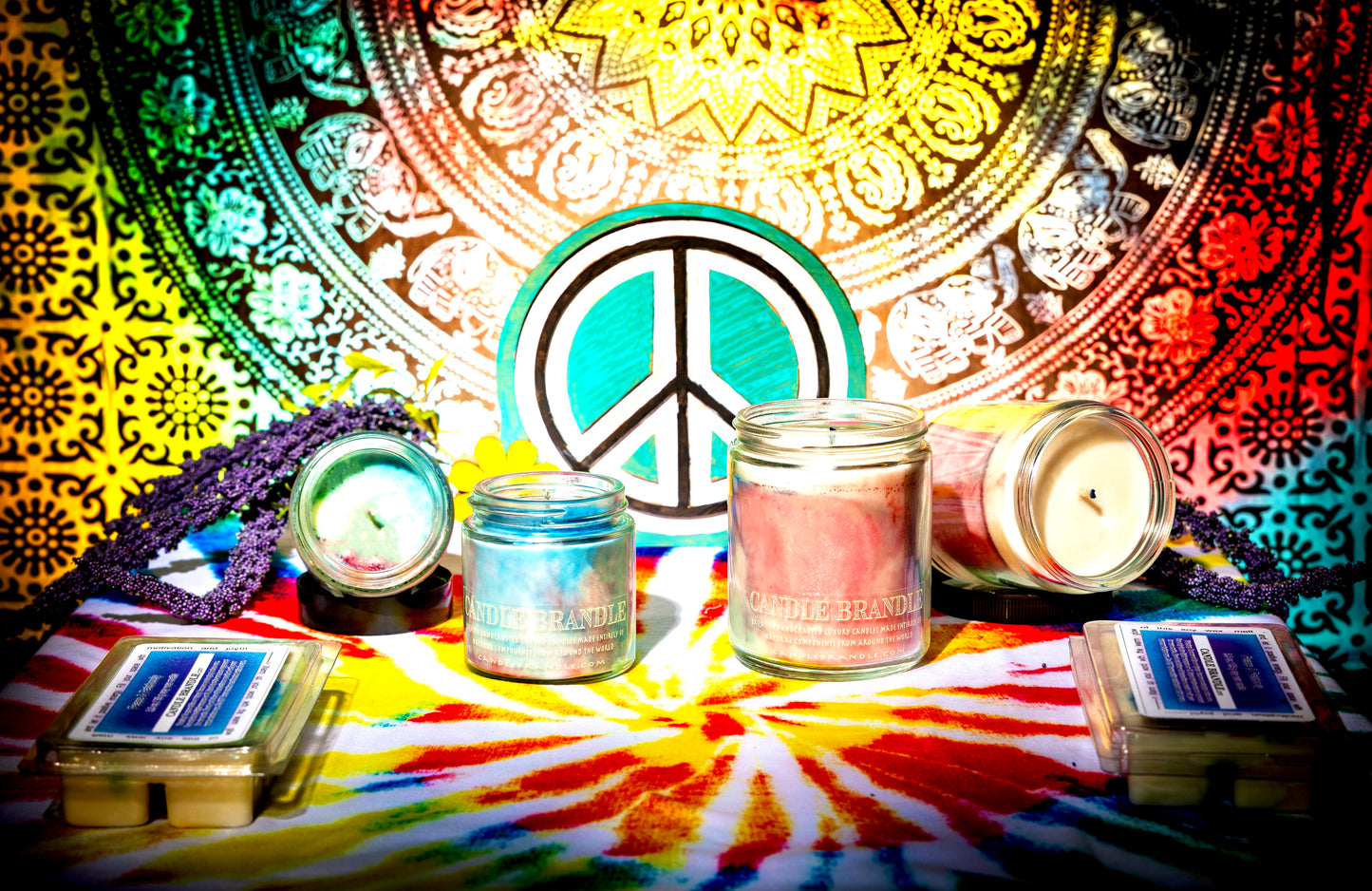 Peace and Patchouly   3.5oz / 99 g Soy wax Candle