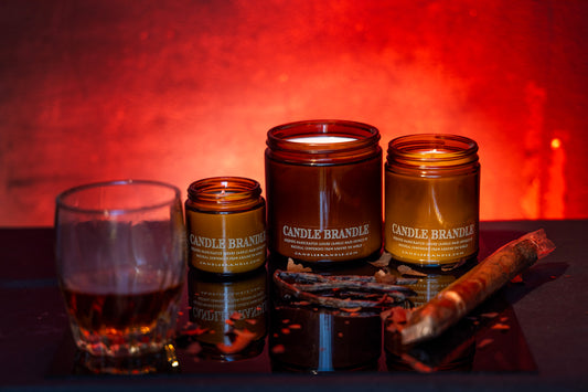 Vanilla, Oak, Whiskey, Tobacco 13.5 oz oz / 382 g Soy wax Candle