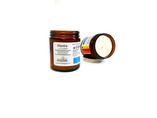 'Mantra'         7 oz / 198 g all natural wax blend Candle