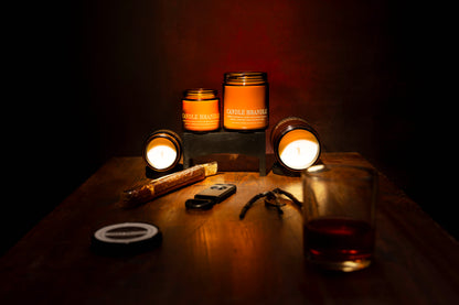 Vanilla, Oak, Whiskey, Tobacco     7 oz / 198 g  Soy wax Candle